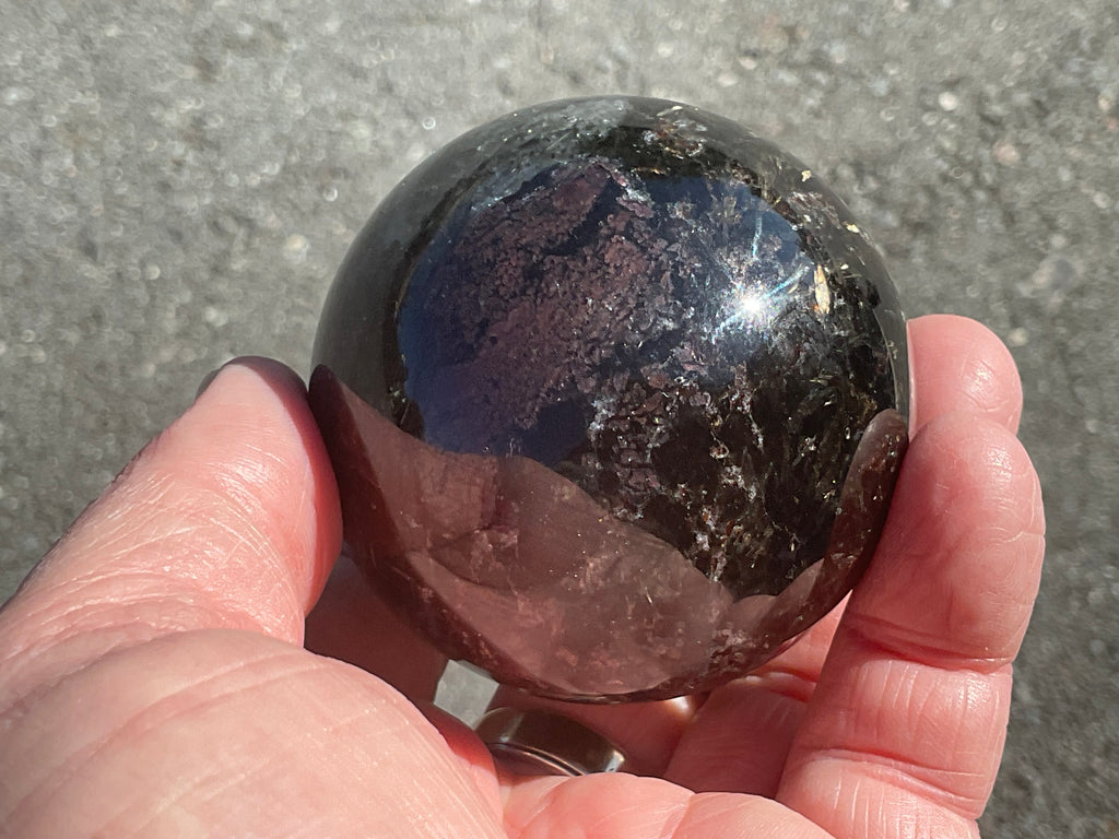 332g Astrophyllite Sphere