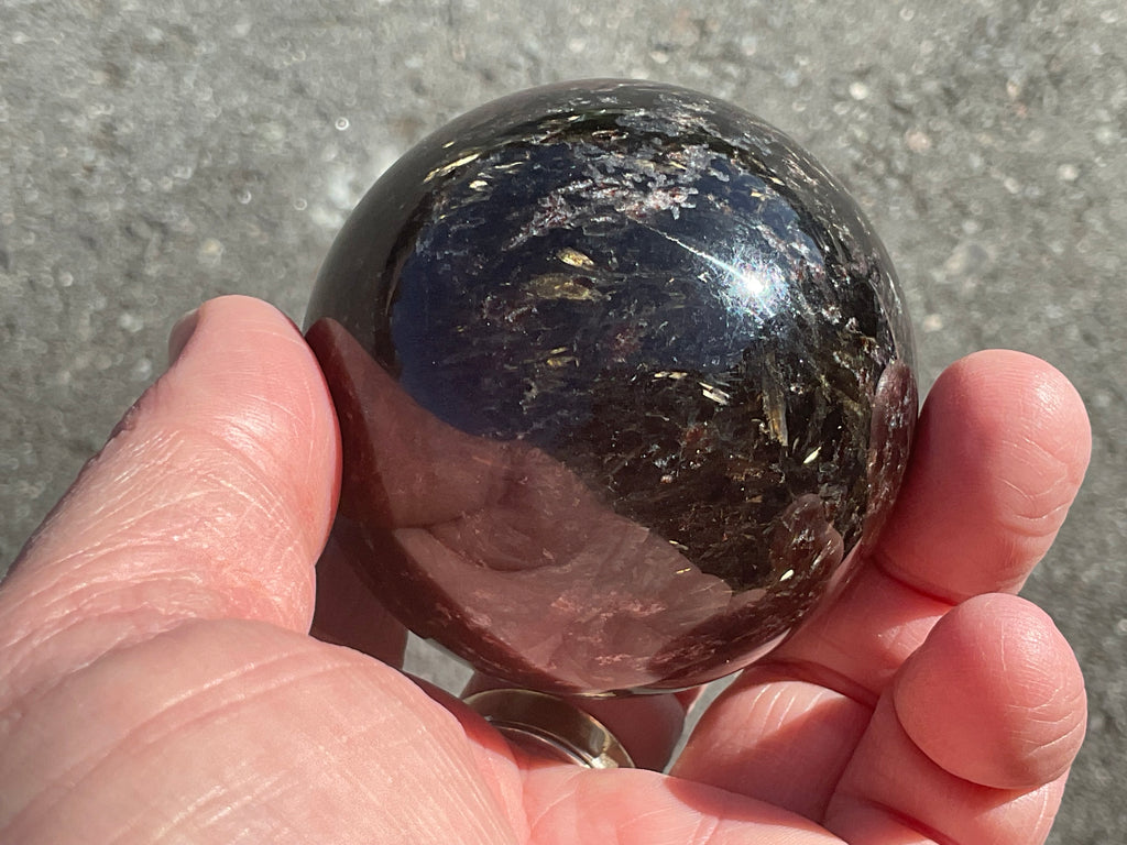 332g Astrophyllite Sphere