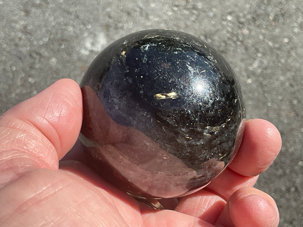 332g Astrophyllite Sphere