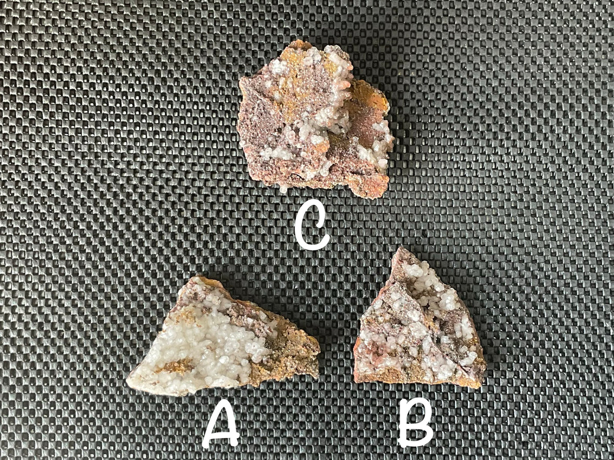 116g Calcite on Goethite Specimen B from Hubei, China