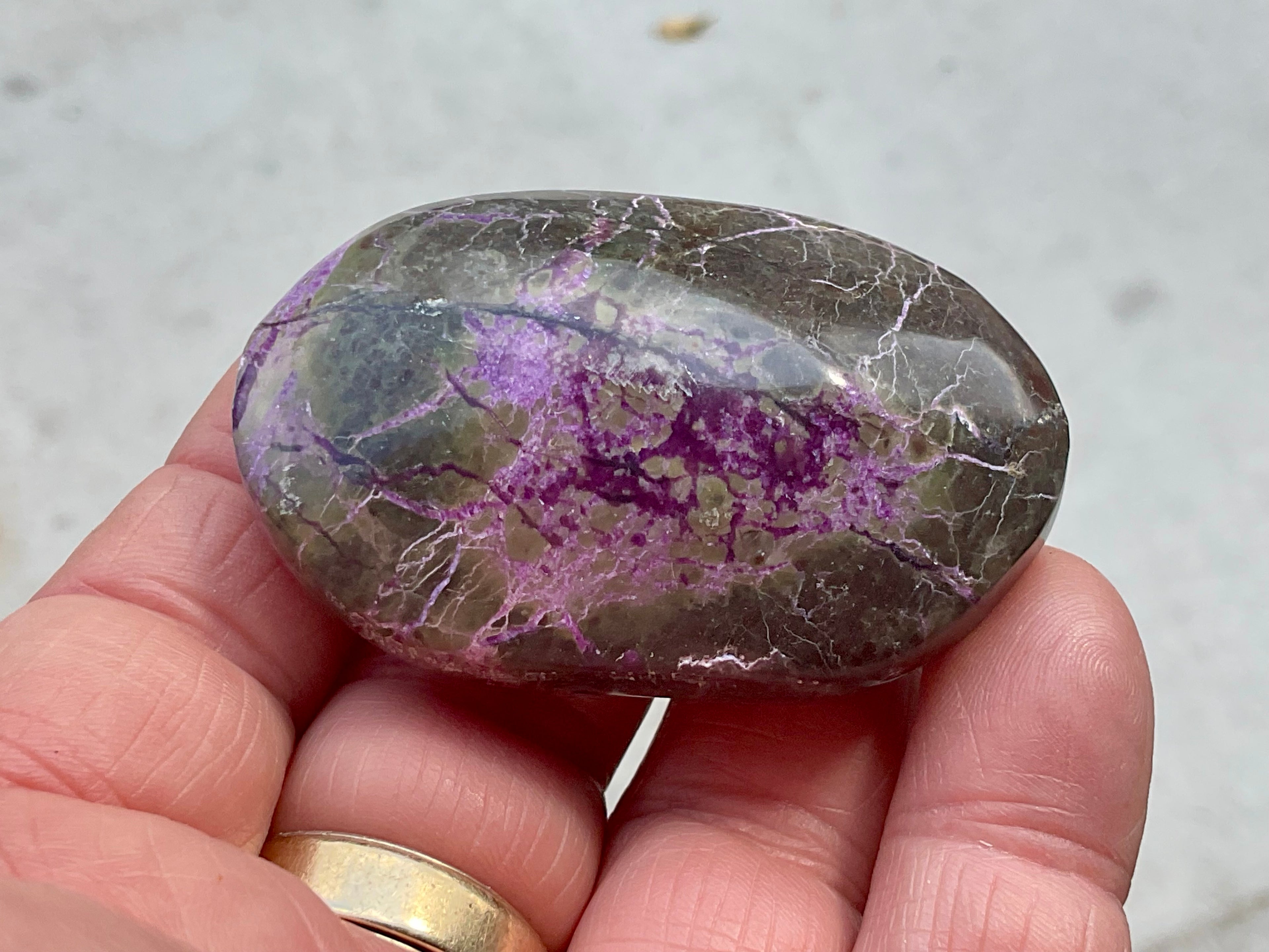 58g Atlantisite Palmstone 8C