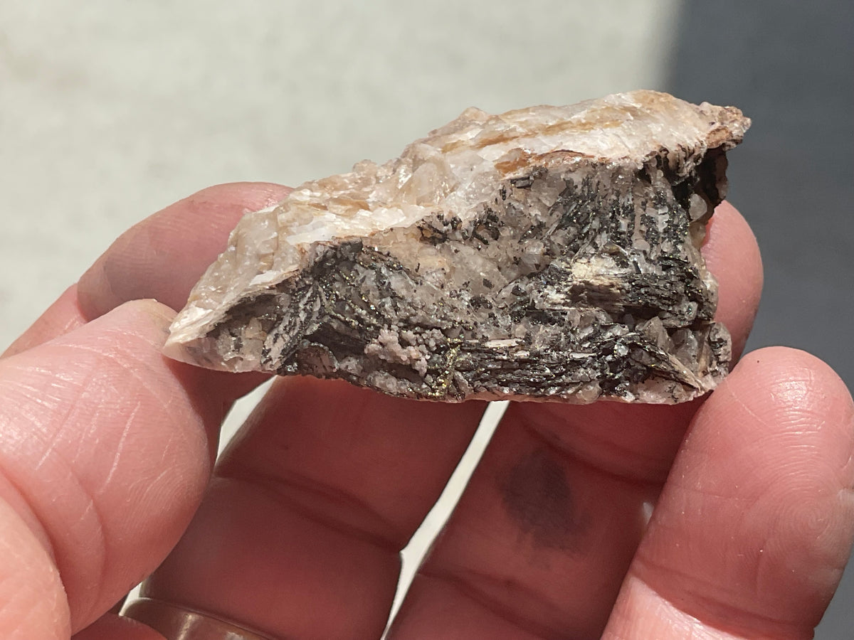 26g Pyrite on Calcite Specimen from Broken Hill, Australia