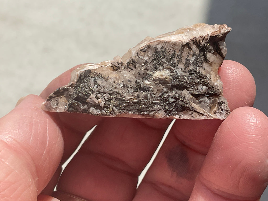 26g Pyrite on Calcite Specimen from Broken Hill, Australia