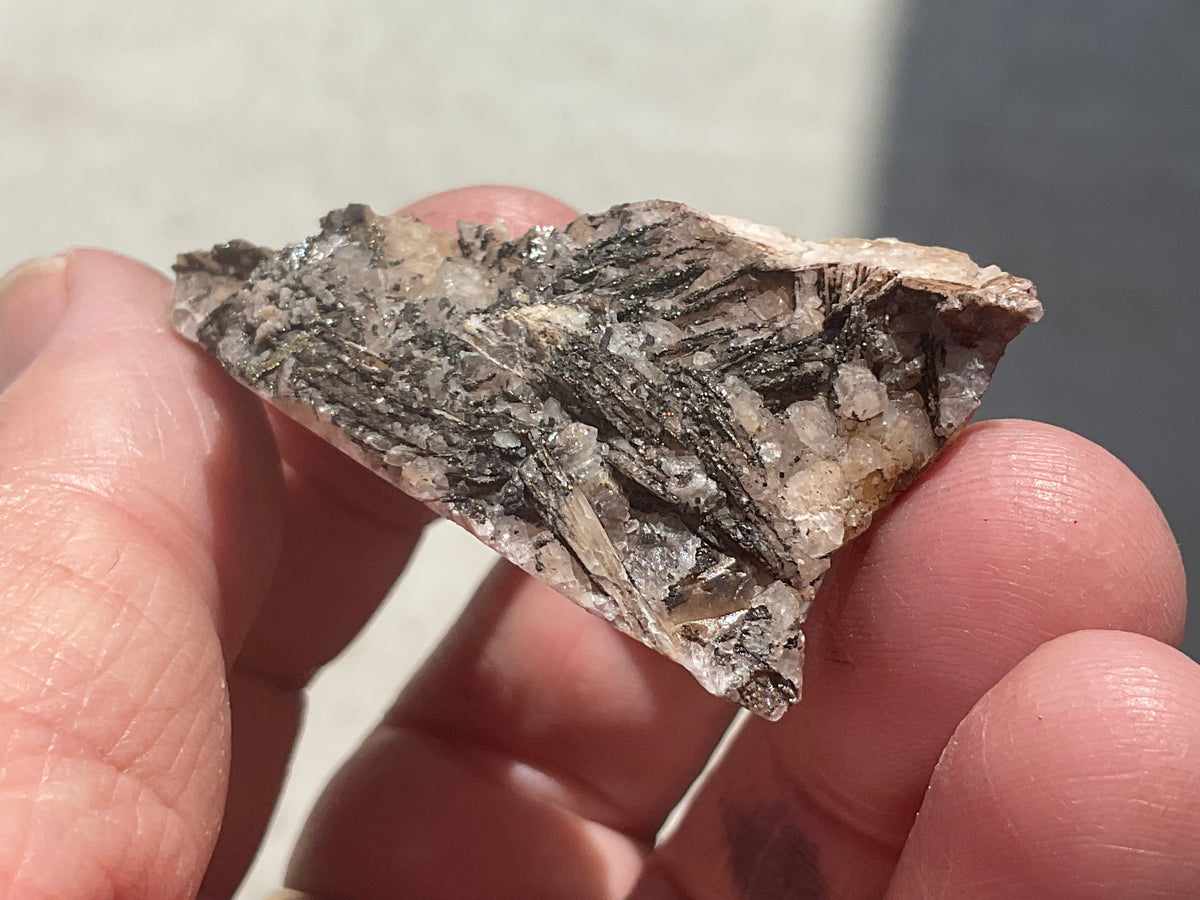 26g Pyrite on Calcite Specimen from Broken Hill, Australia