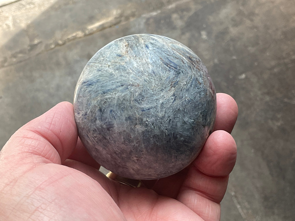500g Blue Kyanite Sphere 2C