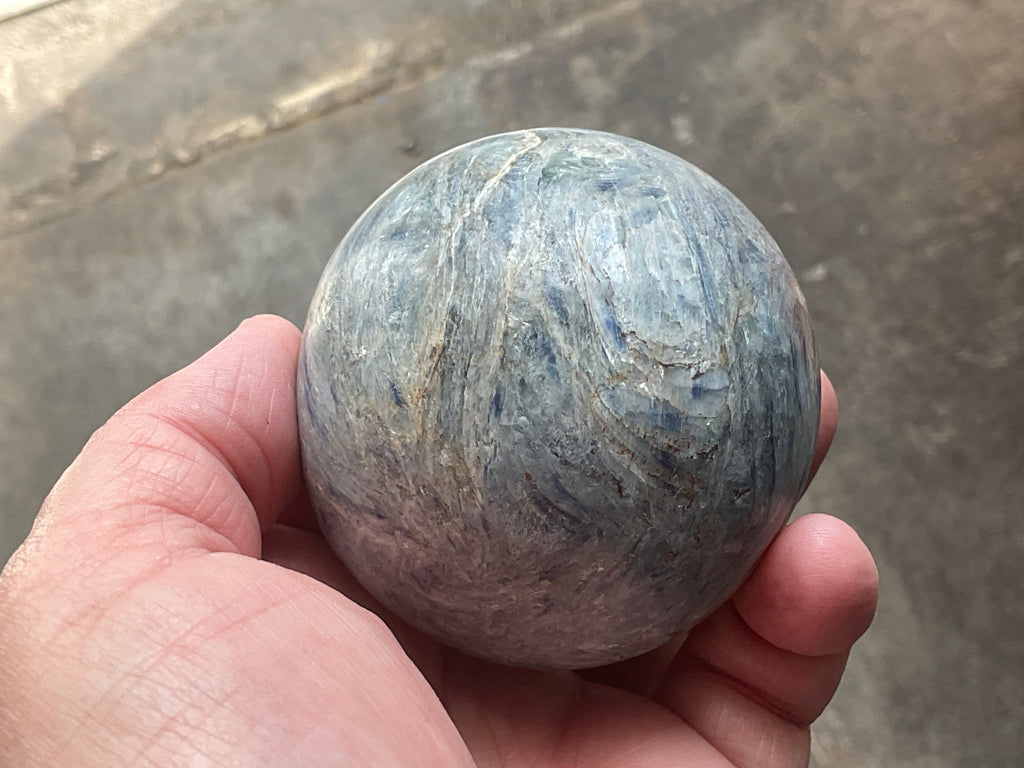 500g Blue Kyanite Sphere 2C