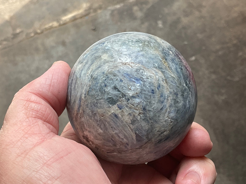 500g Blue Kyanite Sphere 2C