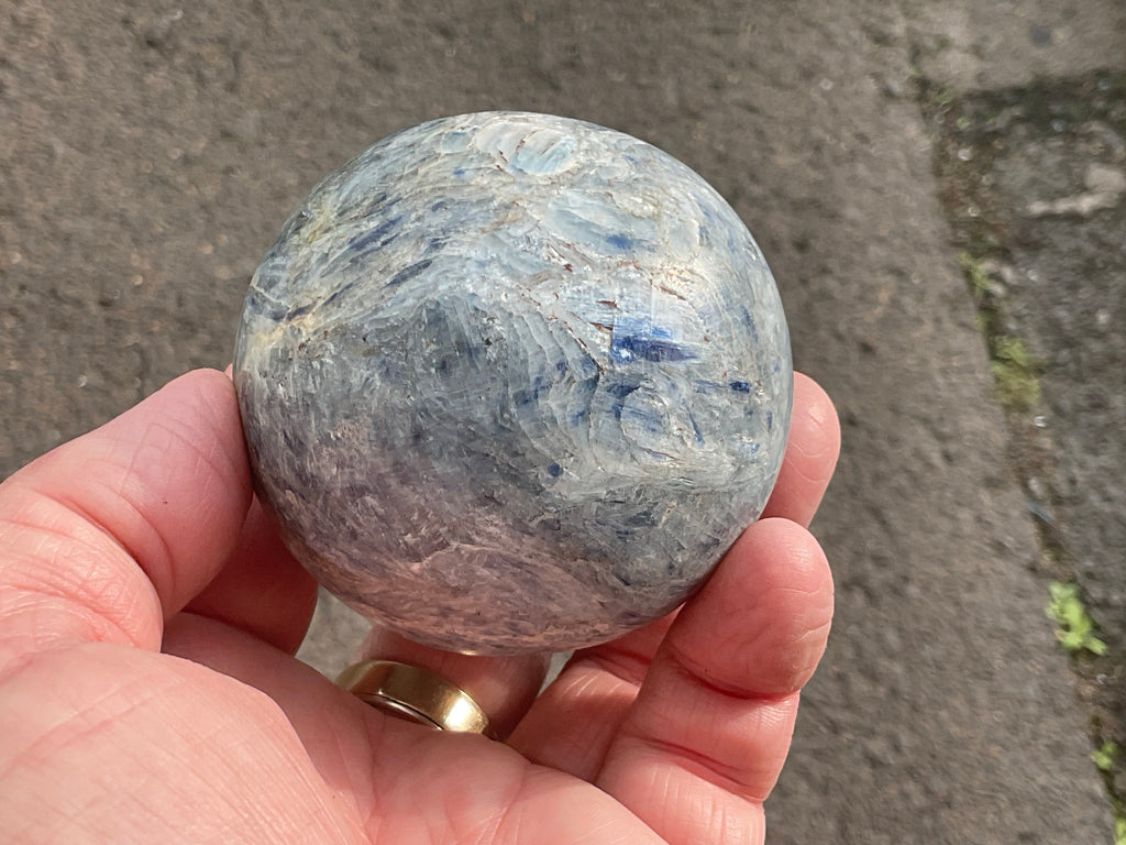 500g Blue Kyanite Sphere 2C