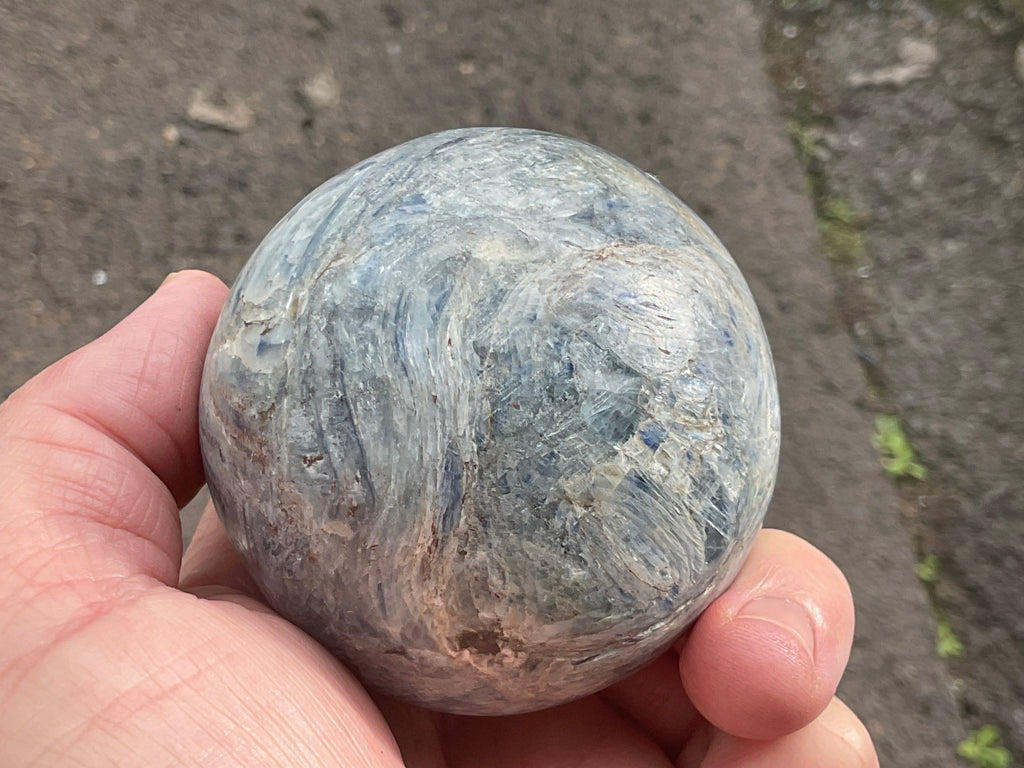 500g Blue Kyanite Sphere 2C