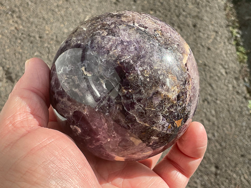 931g Fluorite Root Sphere 4B (repaired)