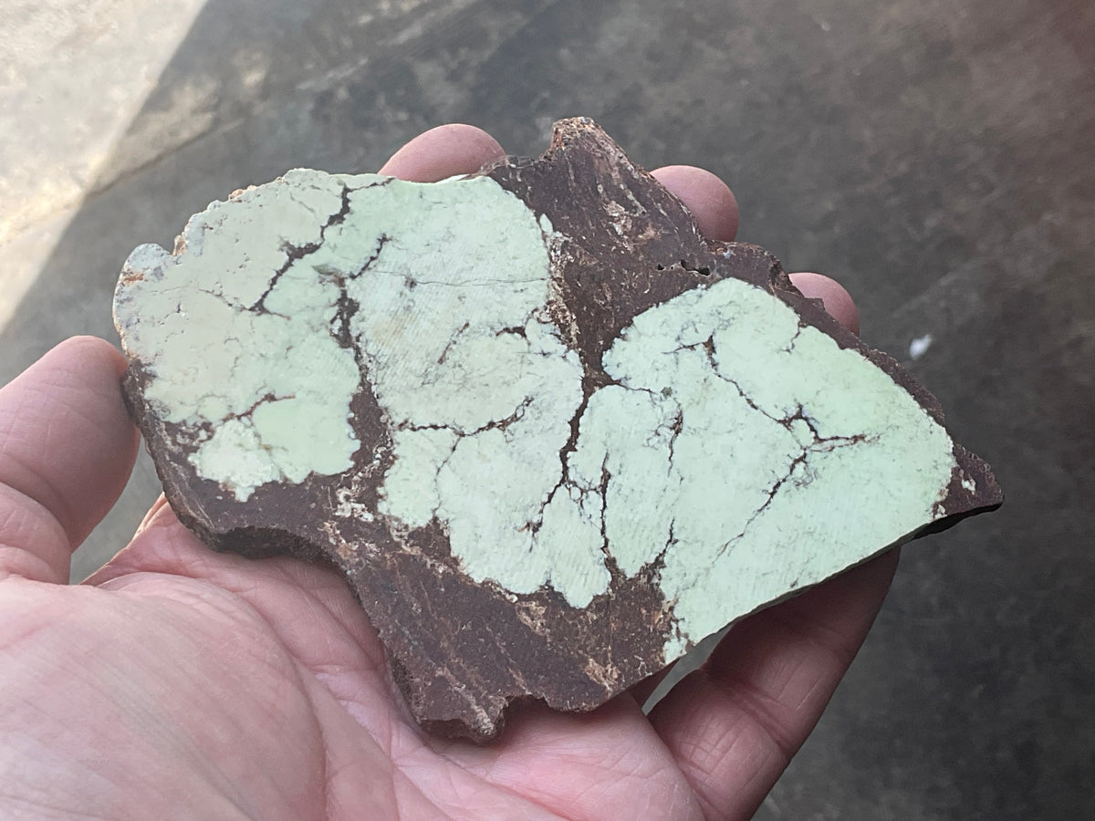 100g Lemon Chrysoprase Polished Slab B