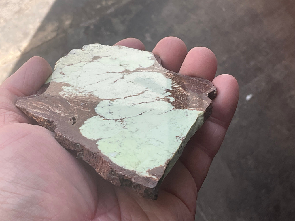 100g Lemon Chrysoprase Polished Slab B