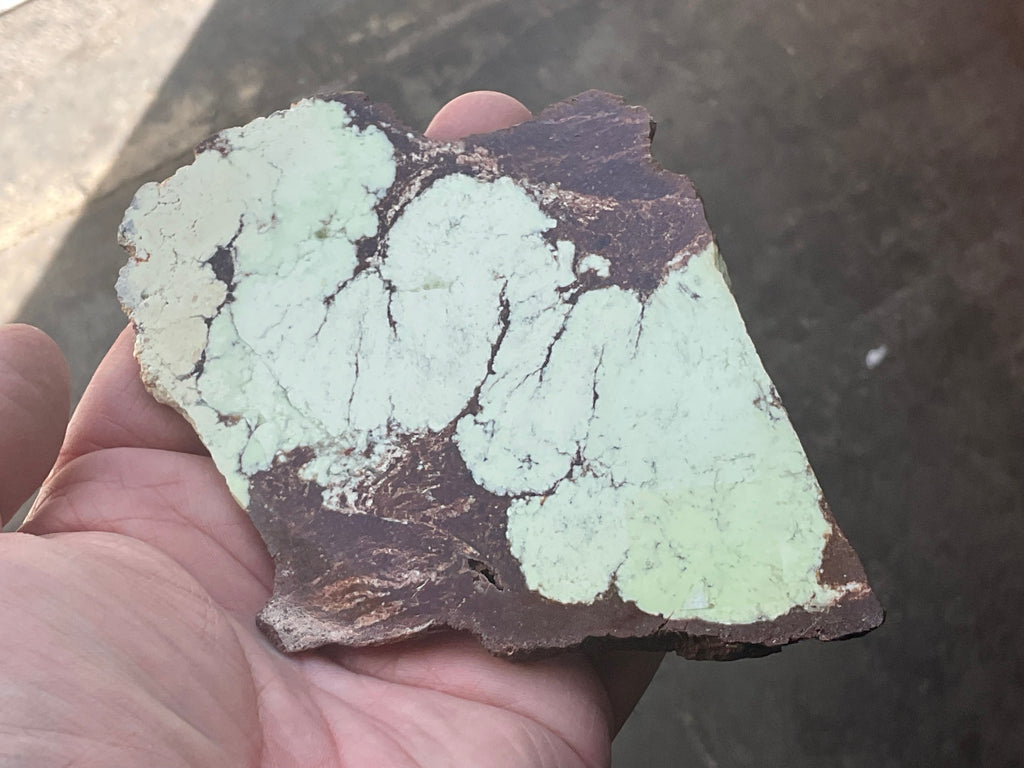 100g Lemon Chrysoprase Polished Slab B