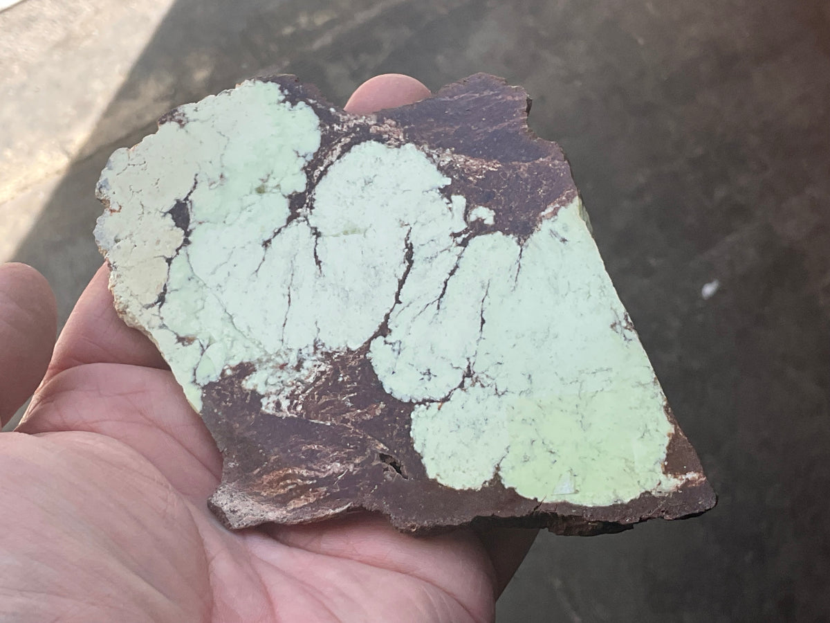 100g Lemon Chrysoprase Polished Slab B