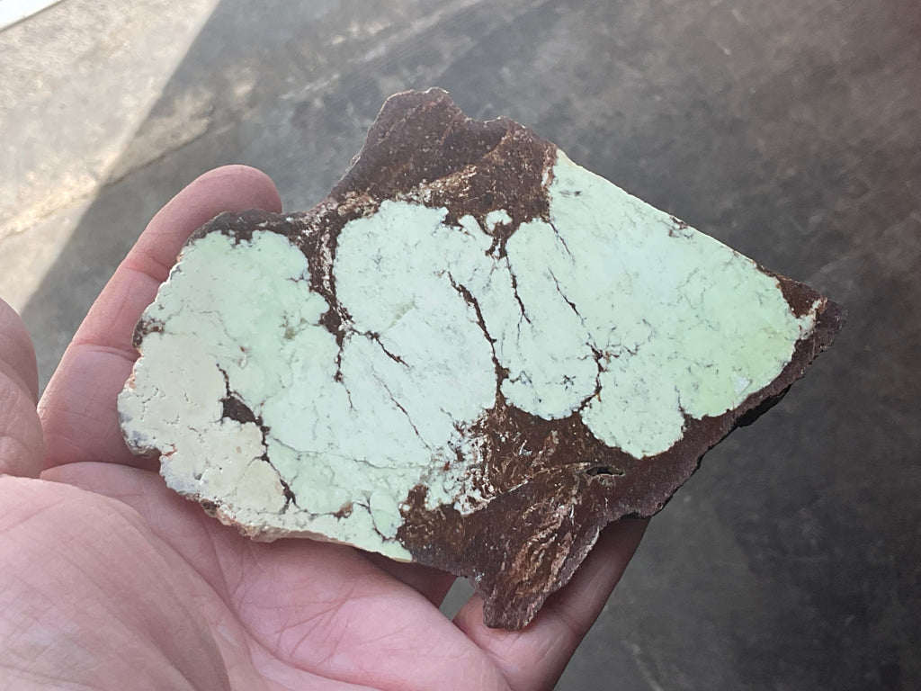 100g Lemon Chrysoprase Polished Slab B