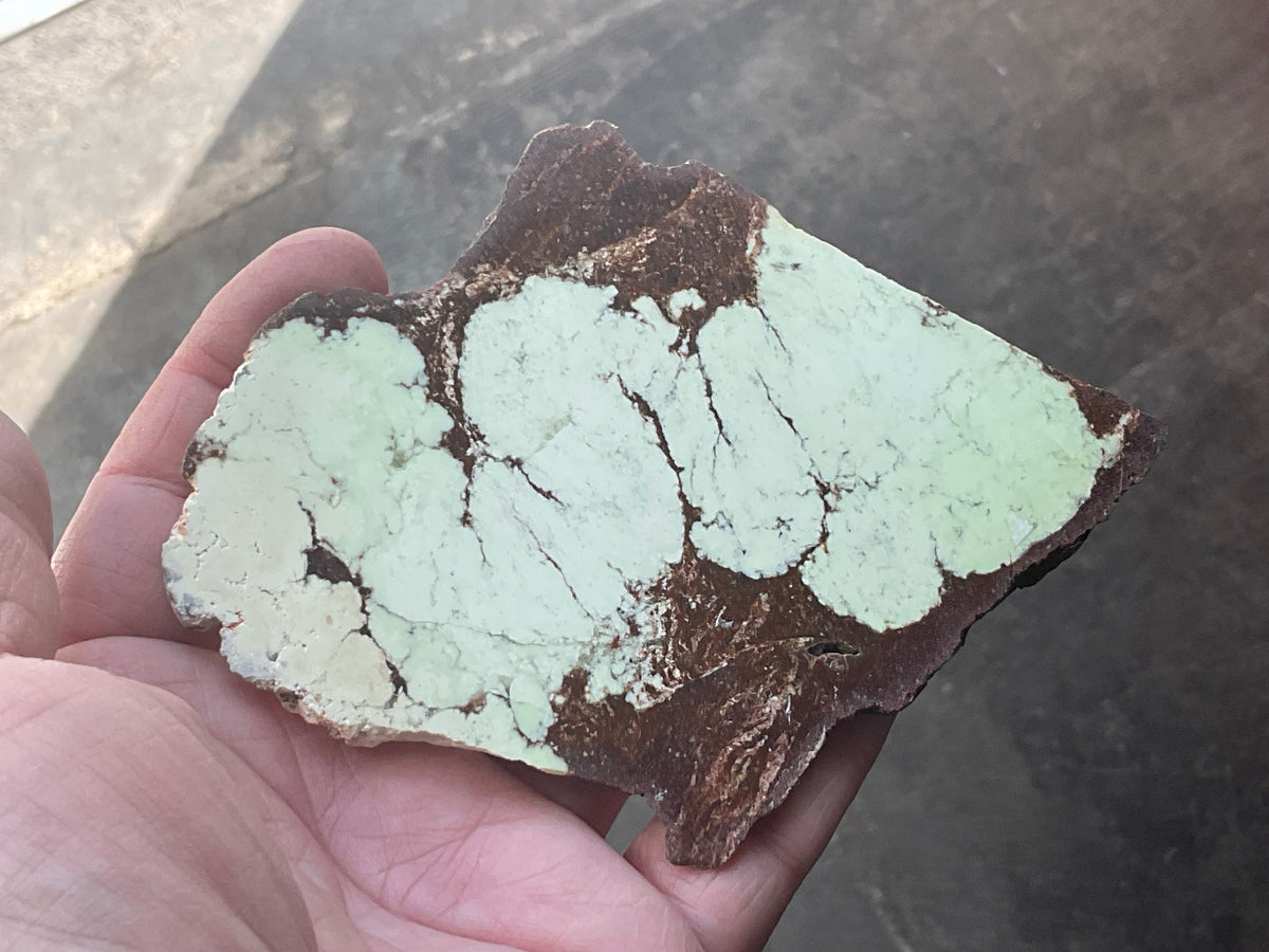 100g Lemon Chrysoprase Polished Slab B