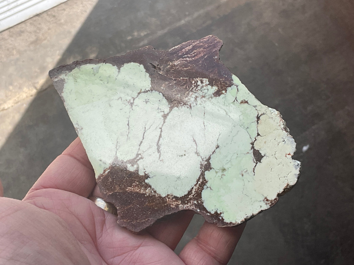 100g Lemon Chrysoprase Polished Slab B
