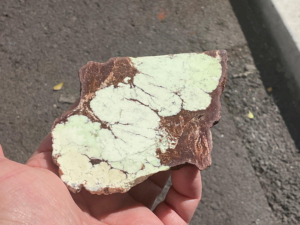 100g Lemon Chrysoprase Polished Slab B