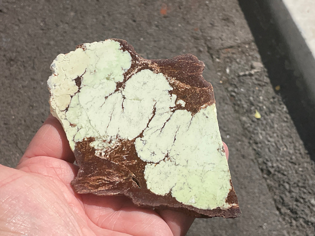 100g Lemon Chrysoprase Polished Slab B