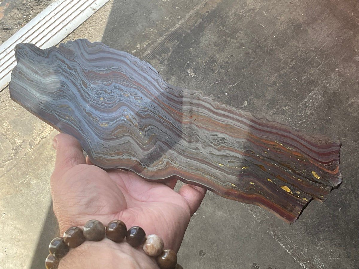 477g Australian Tiger Iron Slab