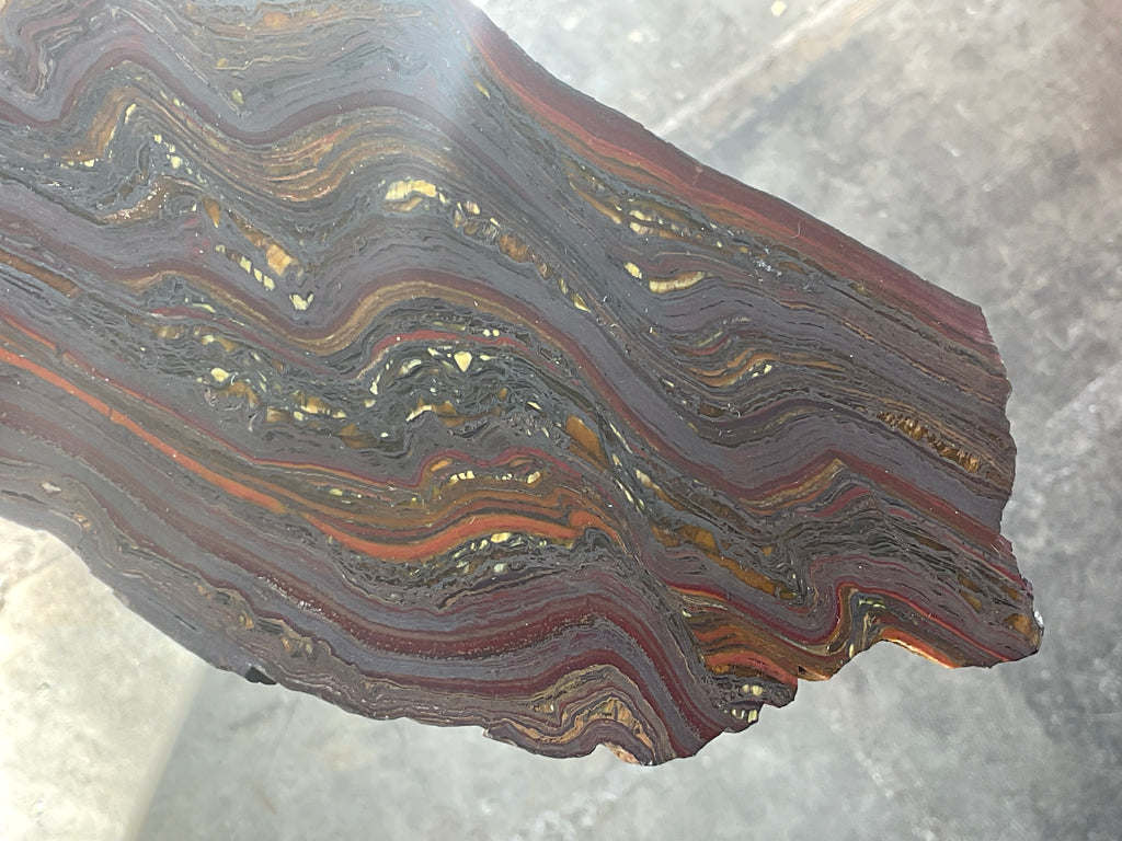 477g Australian Tiger Iron Slab