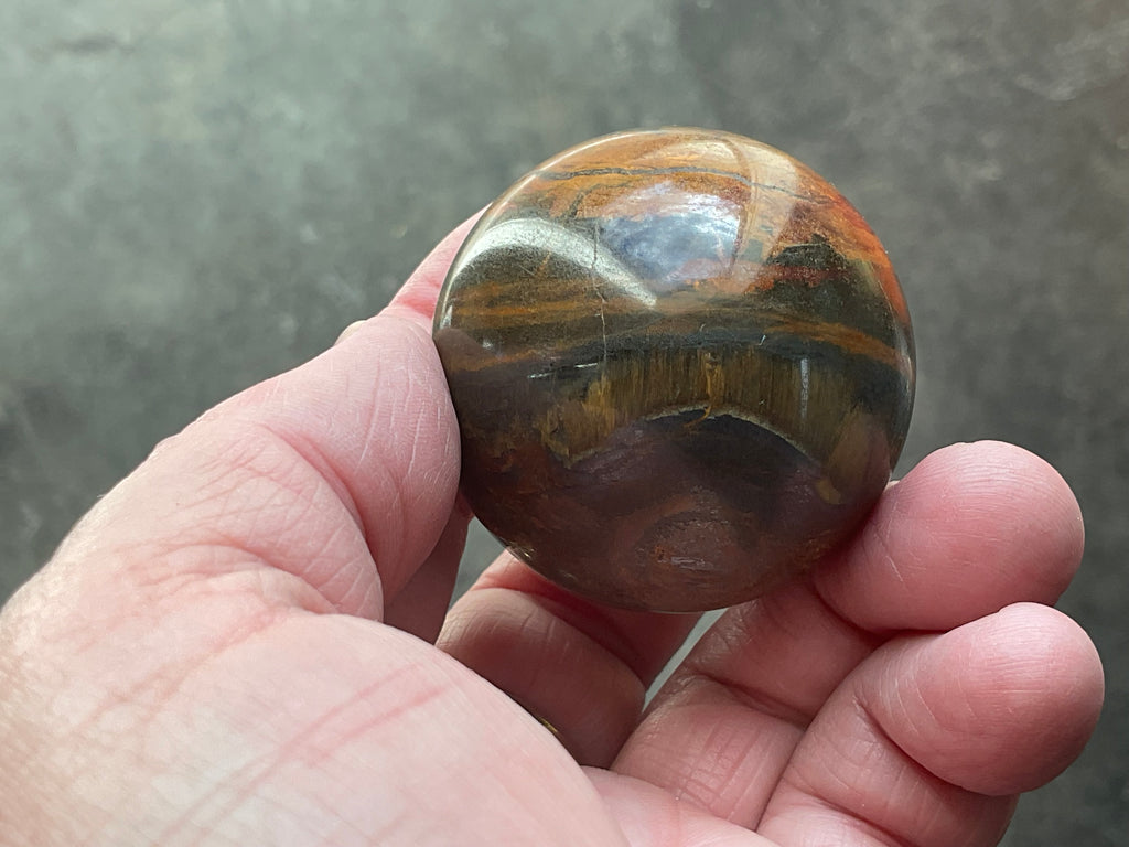 134g Tiger Iron Sphere 1B