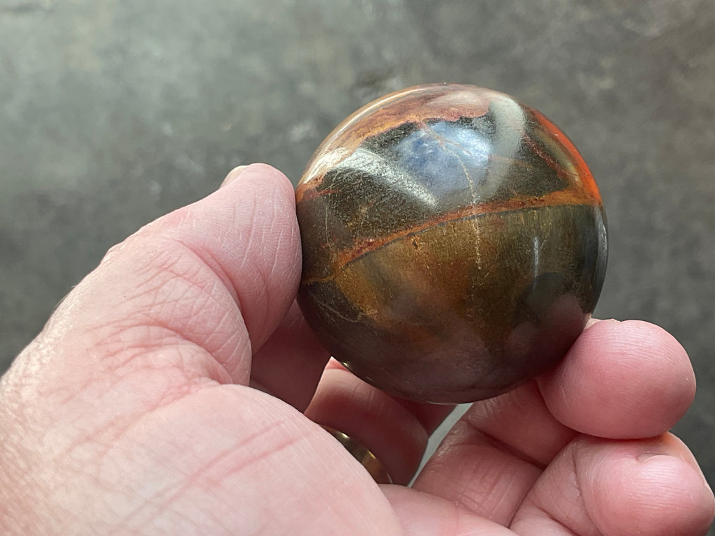 134g Tiger Iron Sphere 1B