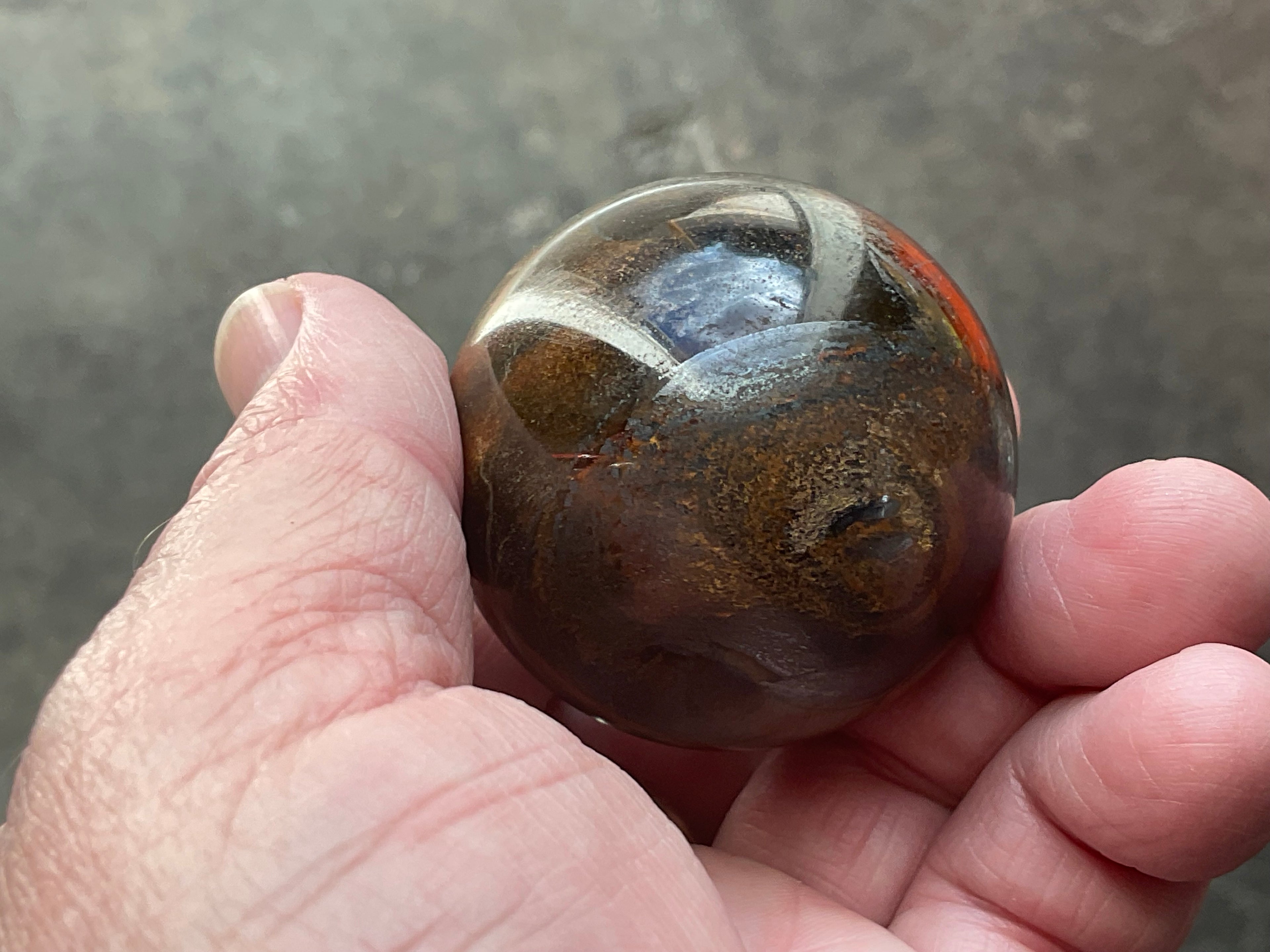 134g Tiger Iron Sphere 1B