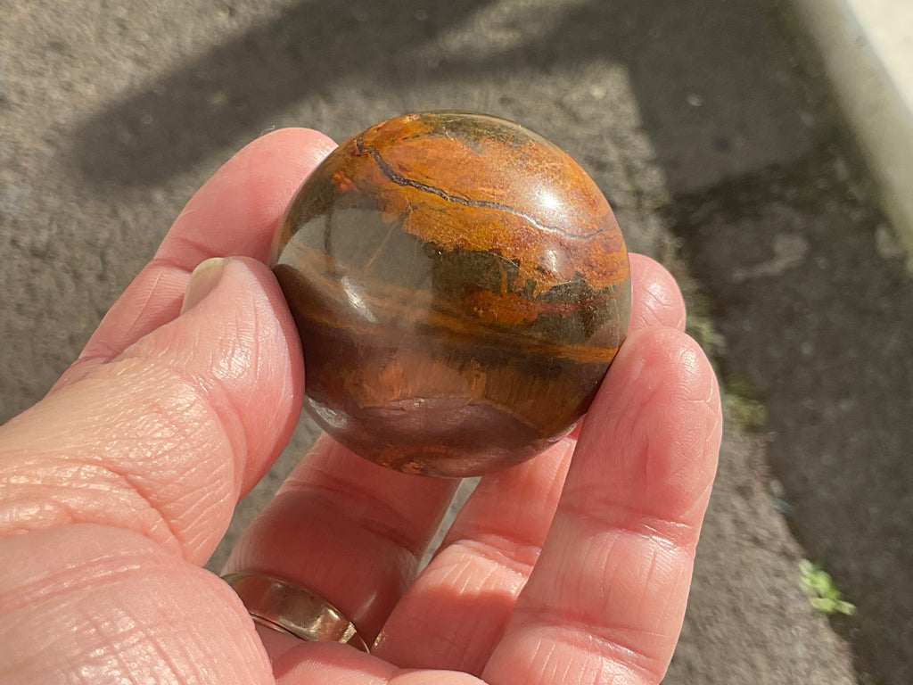 134g Tiger Iron Sphere 1B