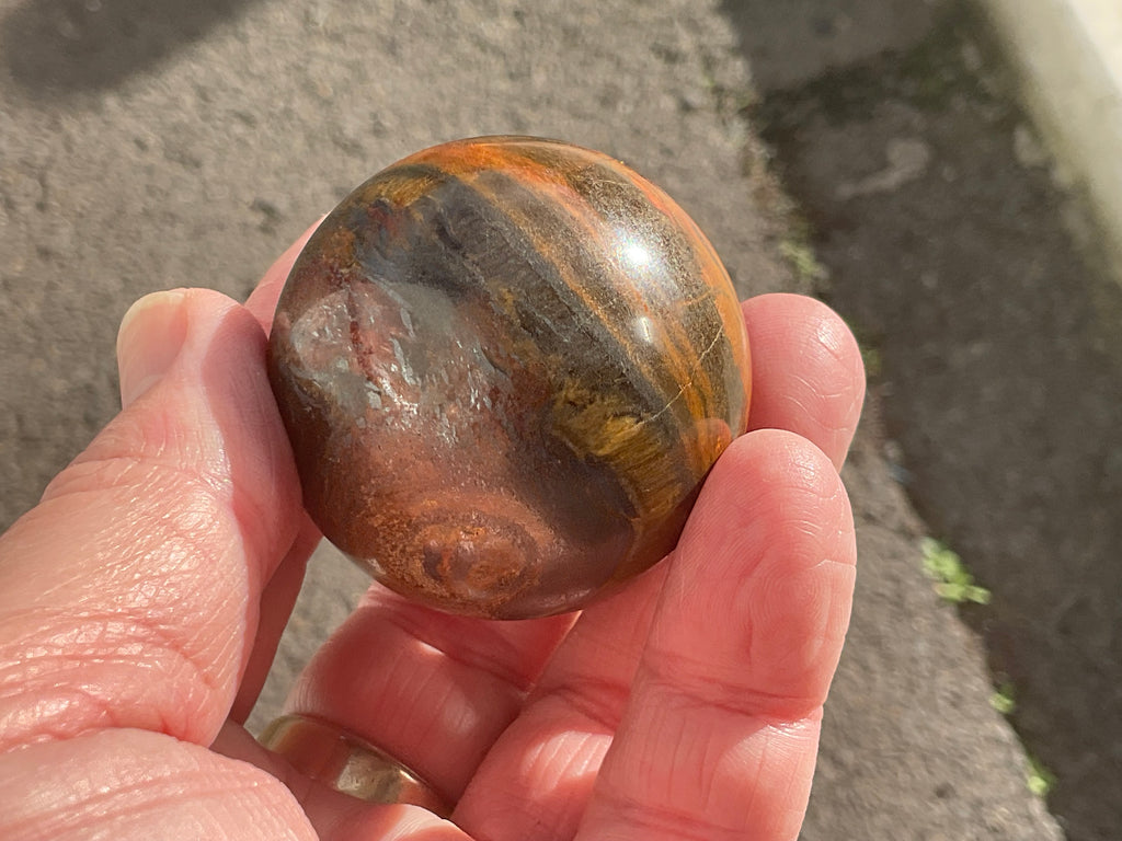 134g Tiger Iron Sphere 1B