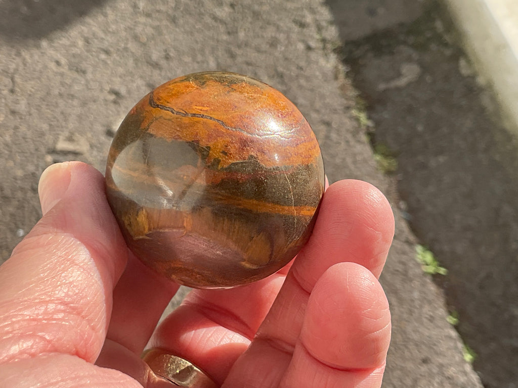 134g Tiger Iron Sphere 1B