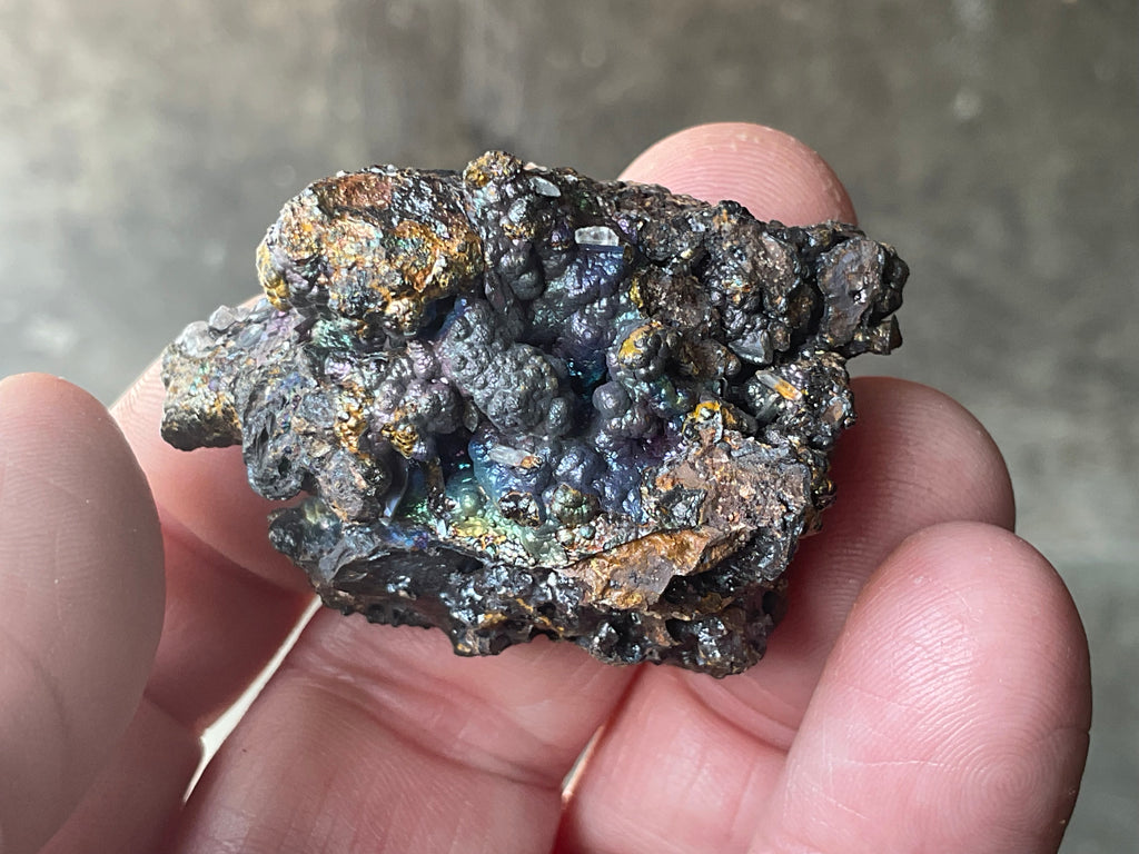 34g Goethite/Limonite with Selenite Crystals Specimen 4B