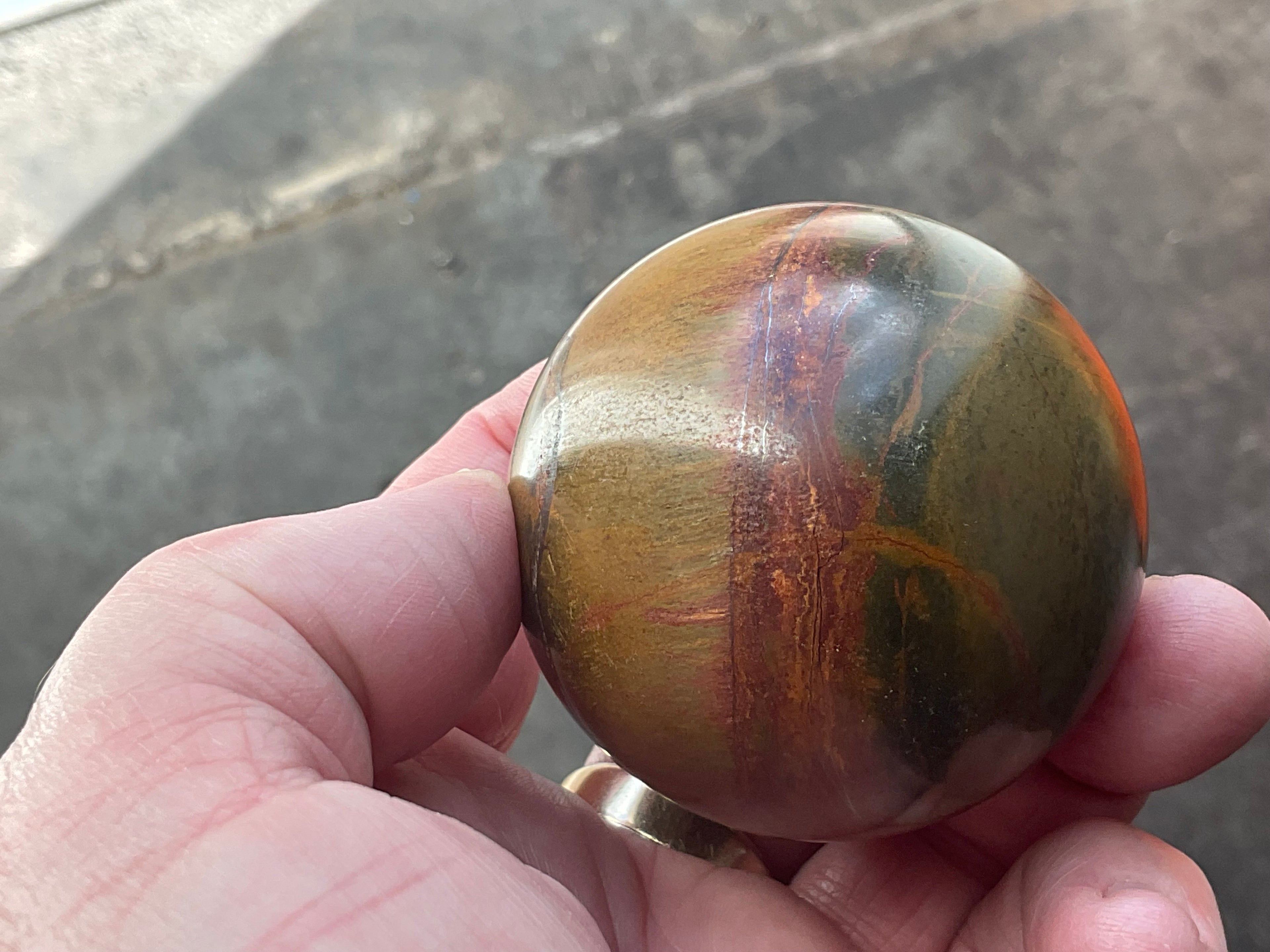 234g Tiger Iron Sphere 3B