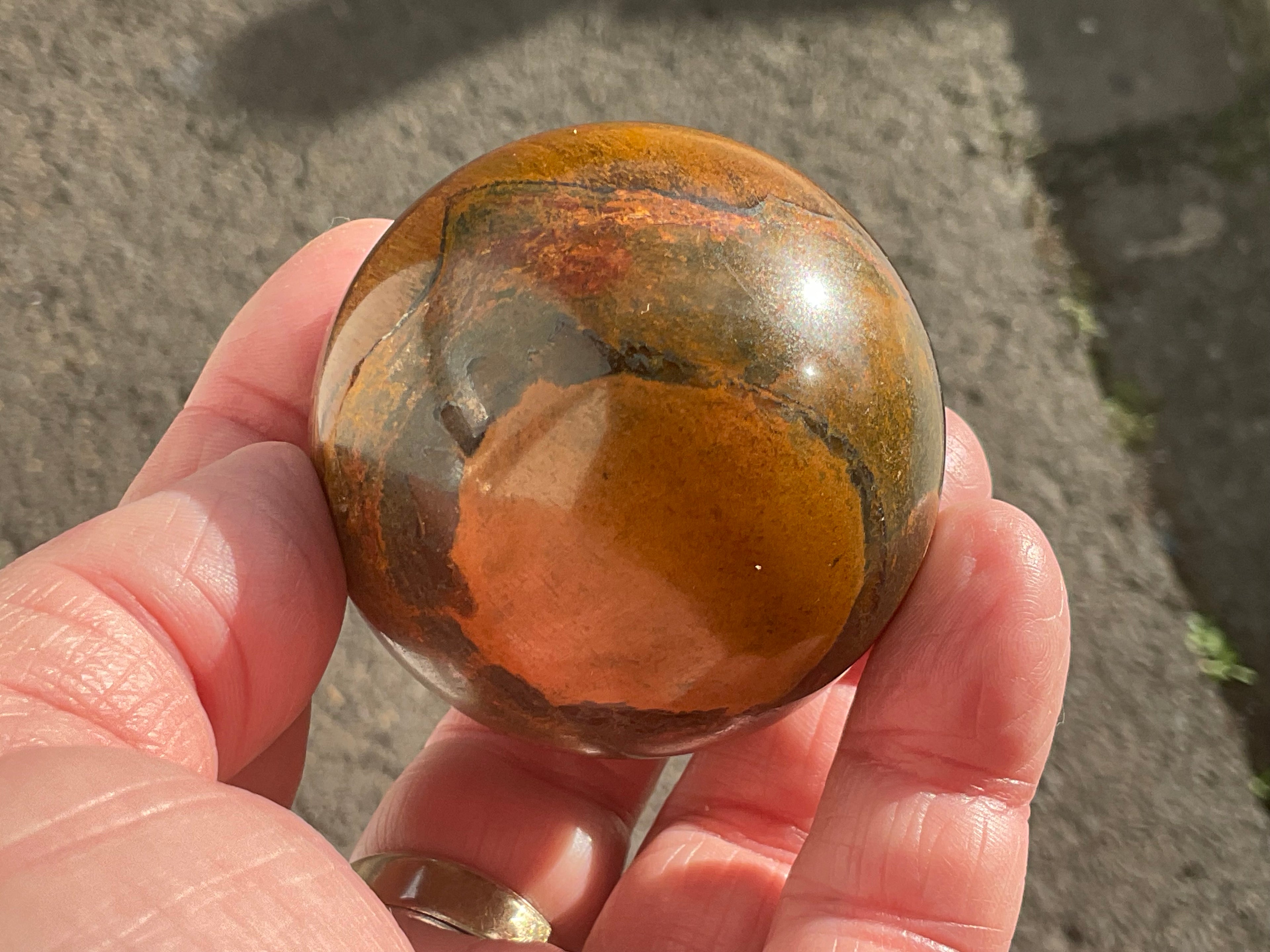 234g Tiger Iron Sphere 3B