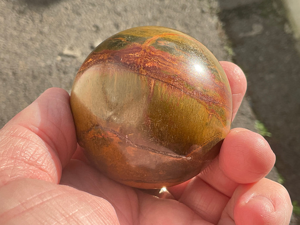 234g Tiger Iron Sphere 3B
