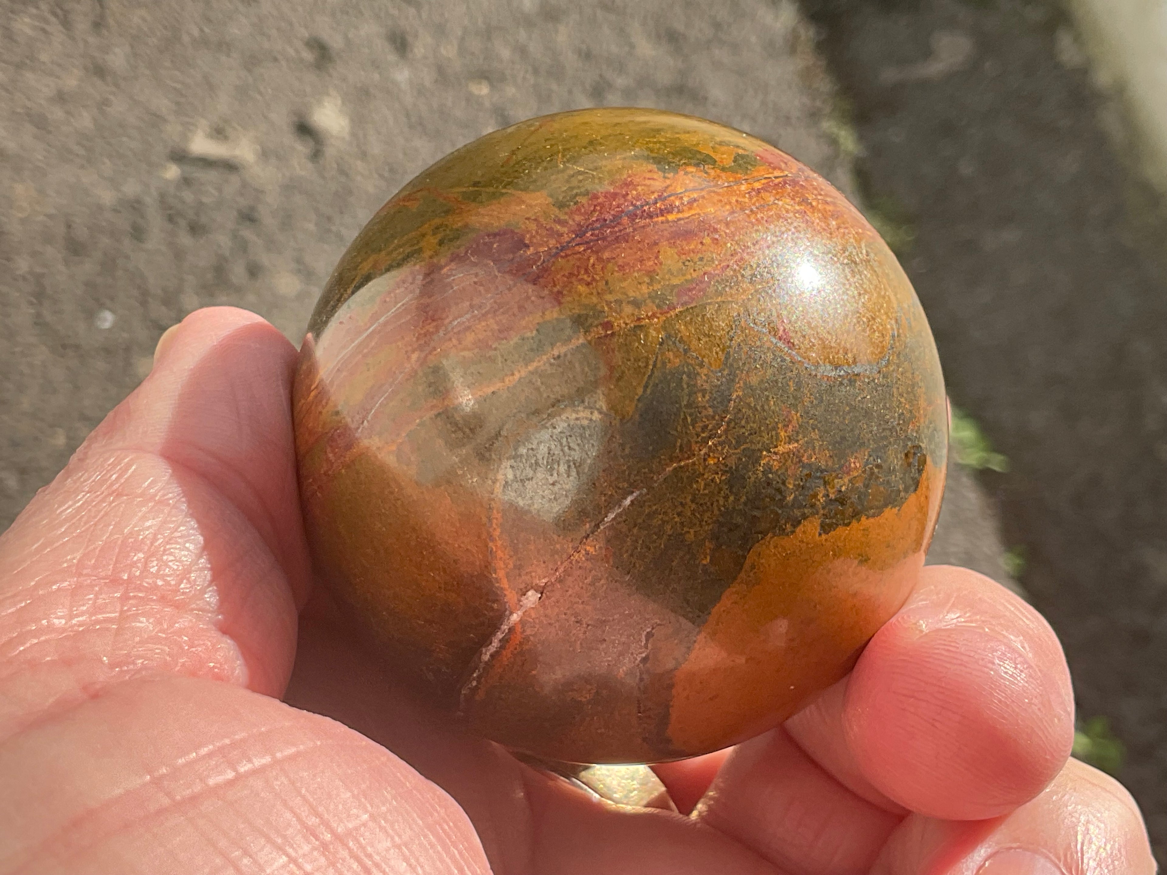 234g Tiger Iron Sphere 3B