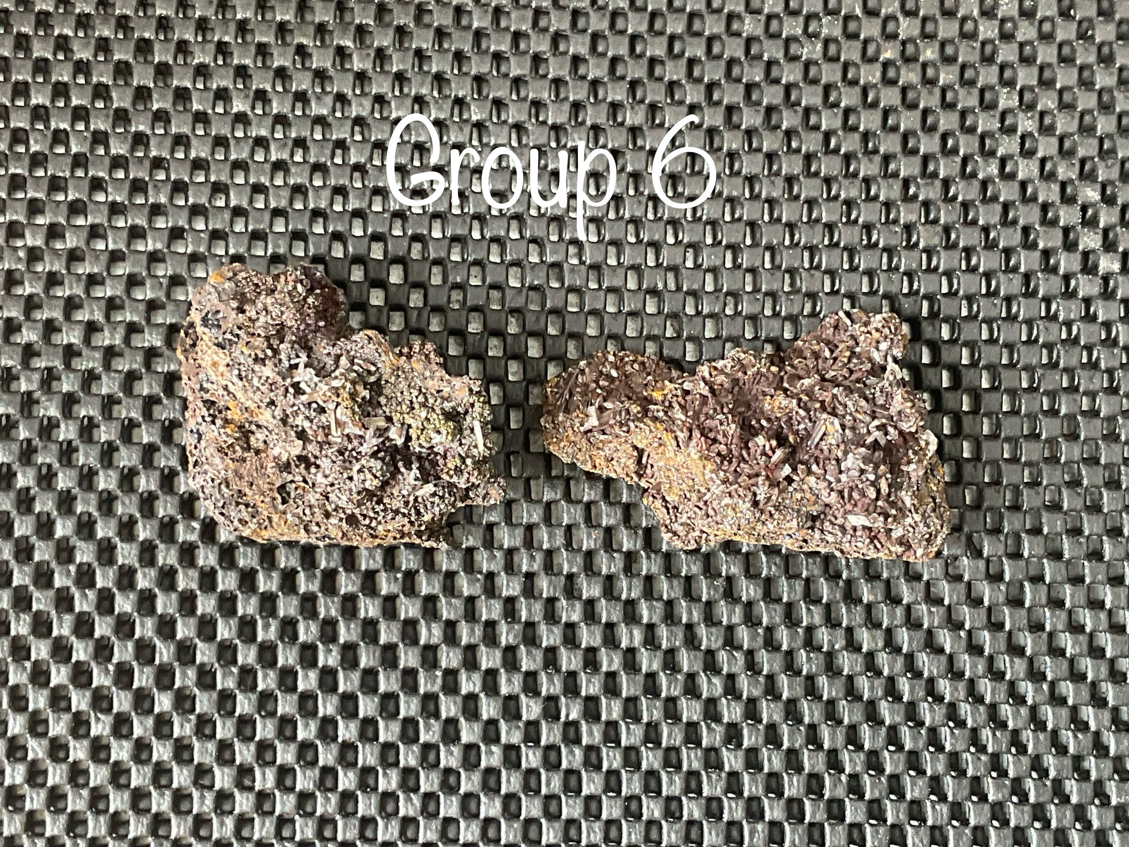 88g Iridescent Goethite/Limonite with Selenite Crystals Specimen 6B