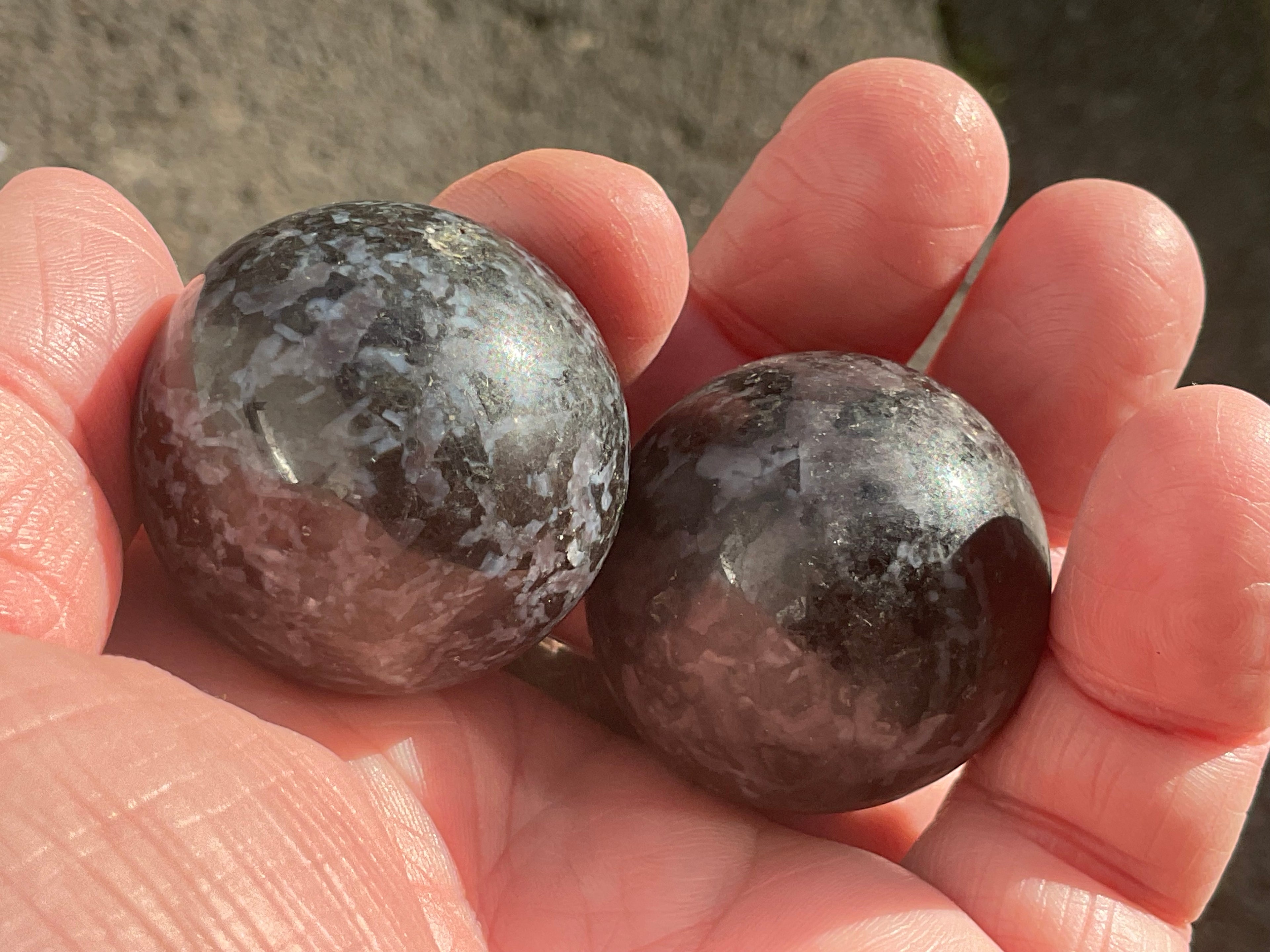 114g Mystic Merlinite Mediation Ball Pair F