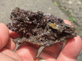 70g Iridescent Goethite/Limonite with Selenite Crystals Specimen 6A
