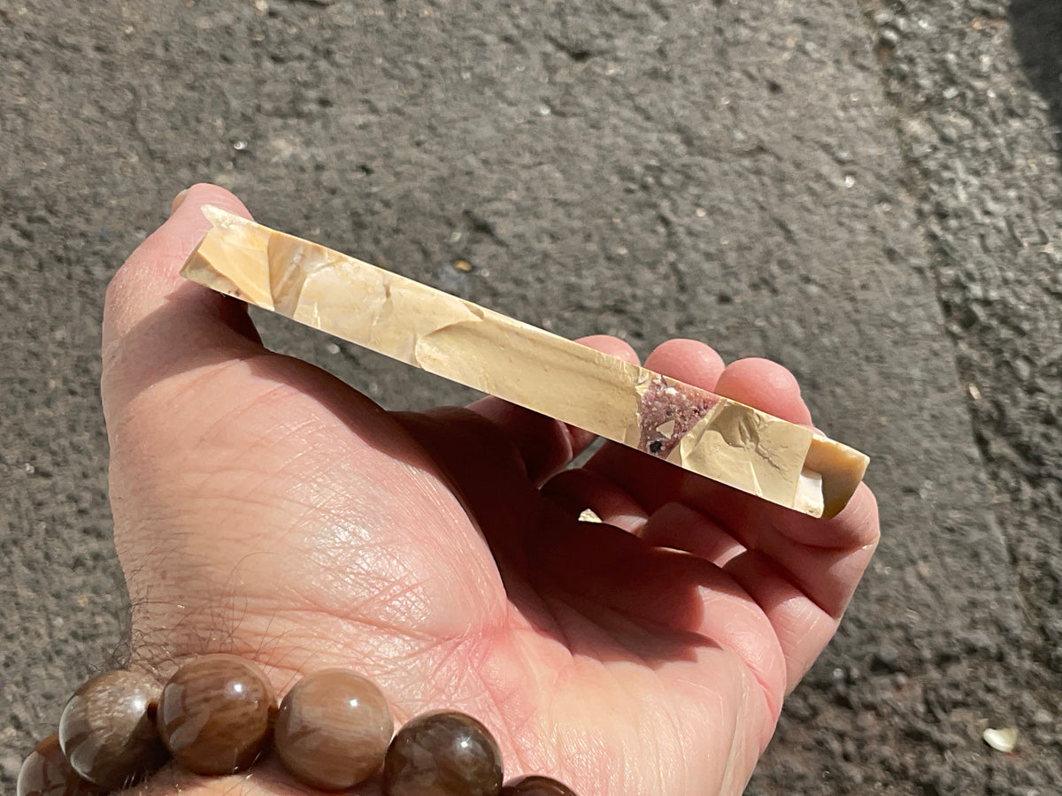 150g Polished Brecciated Mookaite Slab
