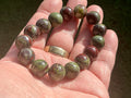 Dragons Blood Jasper 12mm Bead Bracelet