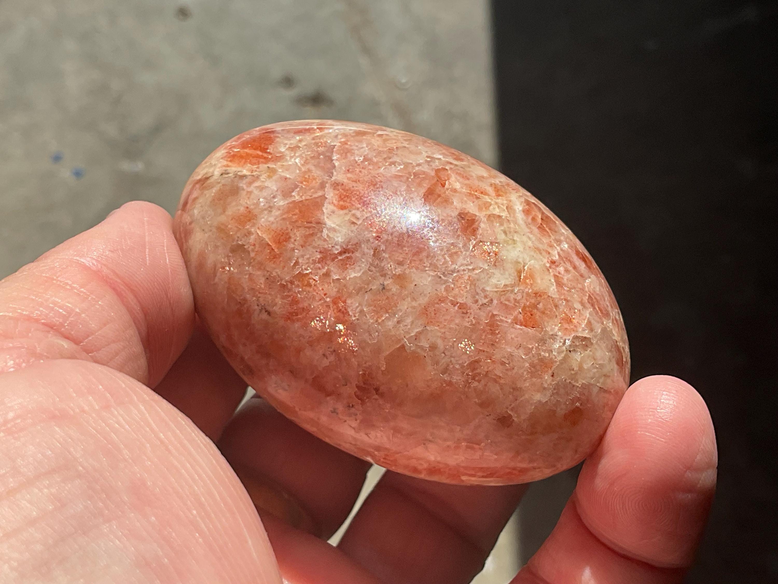 159g Polished Sunstone Egg B