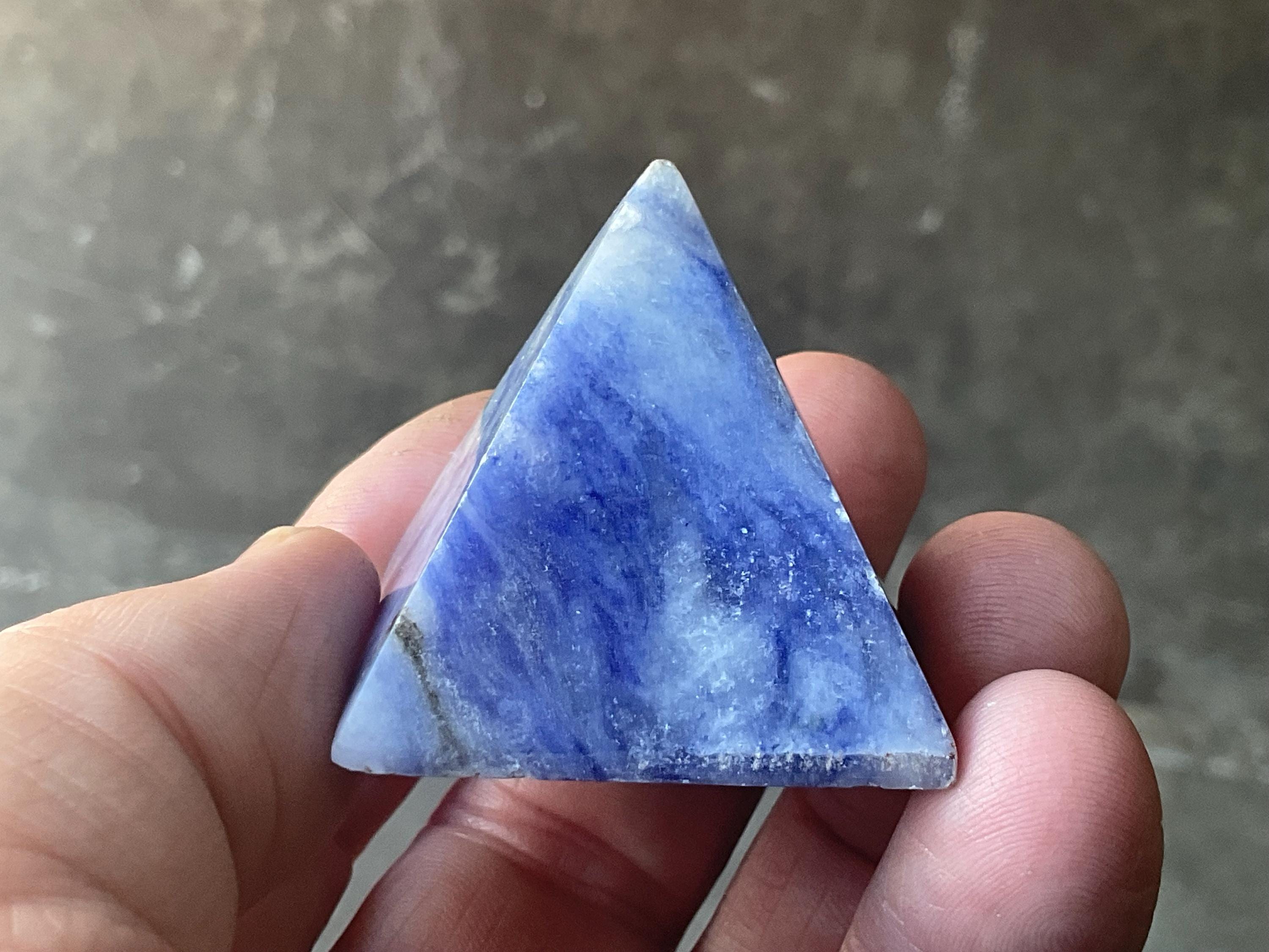** RESERVED FOR JULIA **50g Afghanite Pyramid 3B