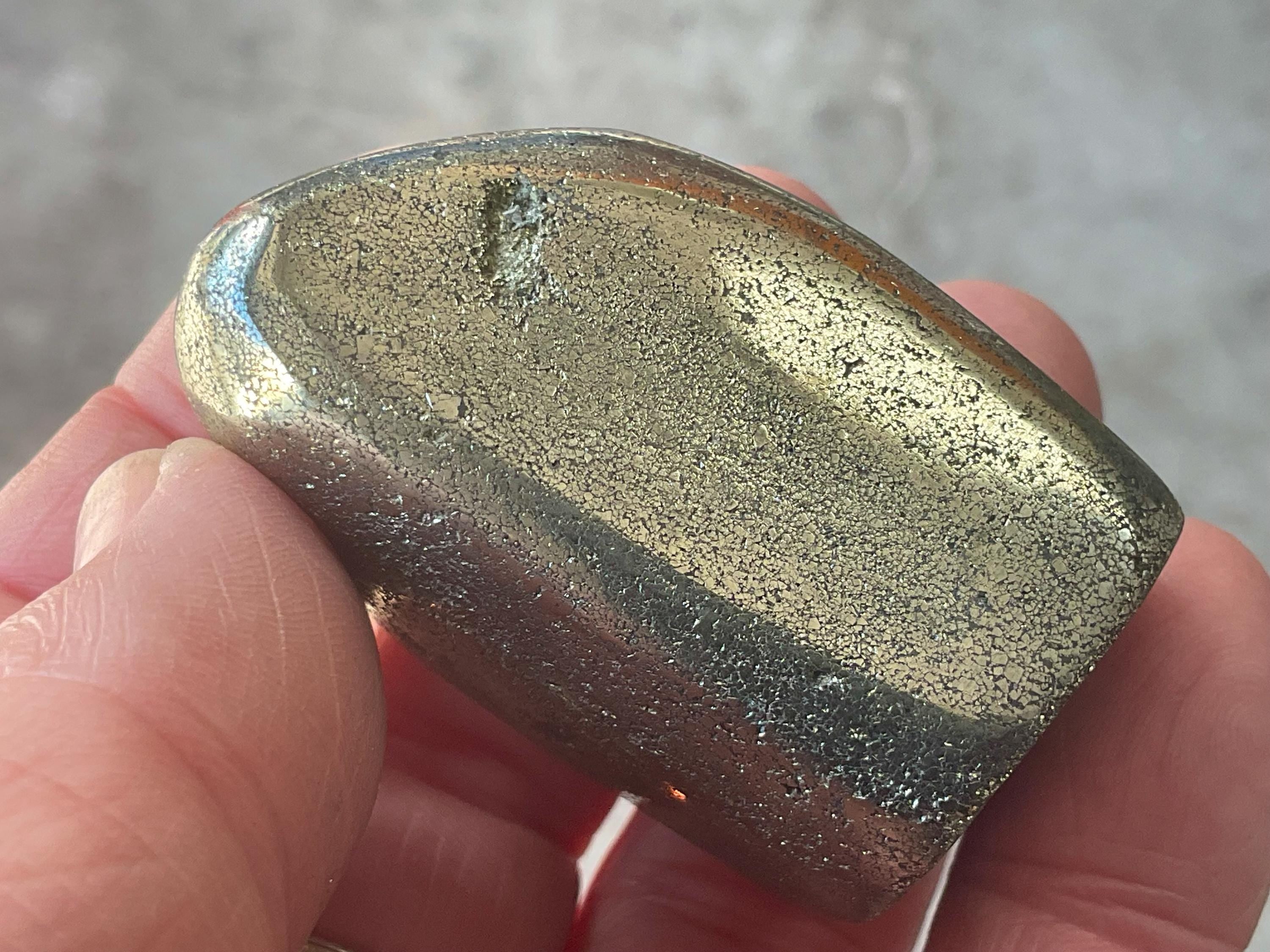 140g Pyrite Polished Freeform 4B