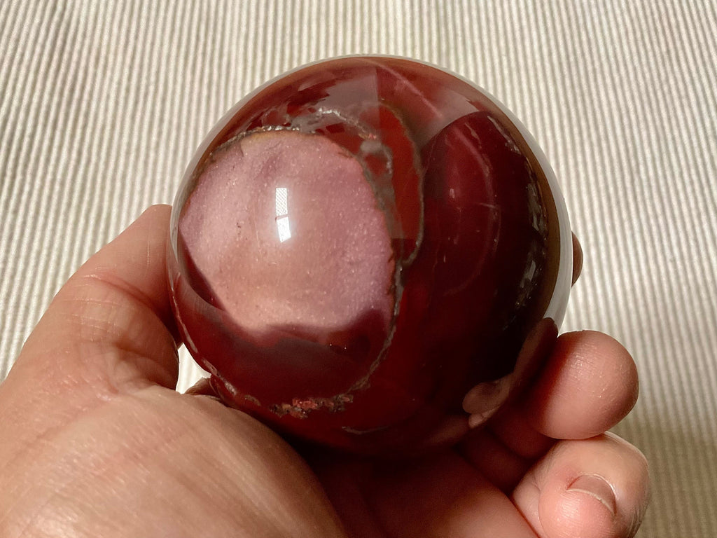 443g Mookaite Jasper Sphere J