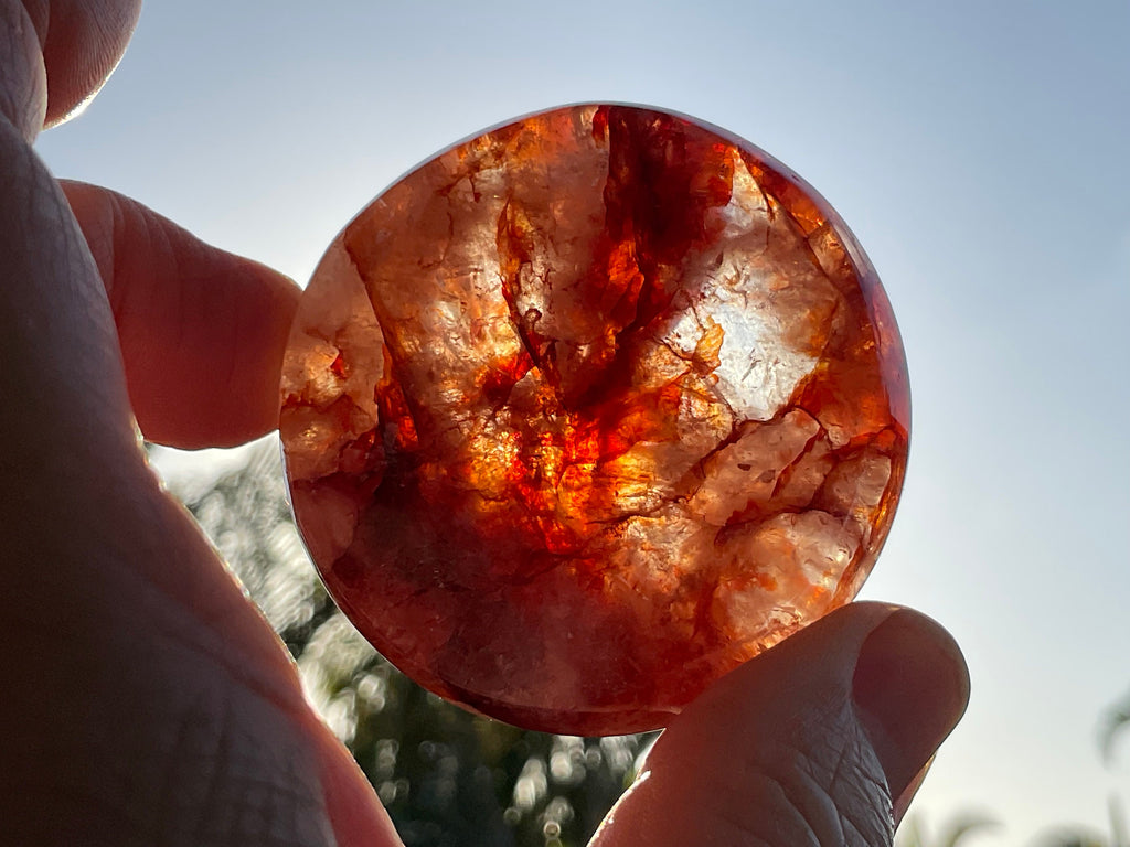 70g Fire Quartz Trinket Tray C