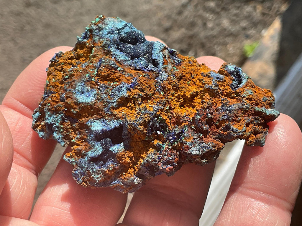 62g Azurite with Malachite Specimen 3A from Anhui, China