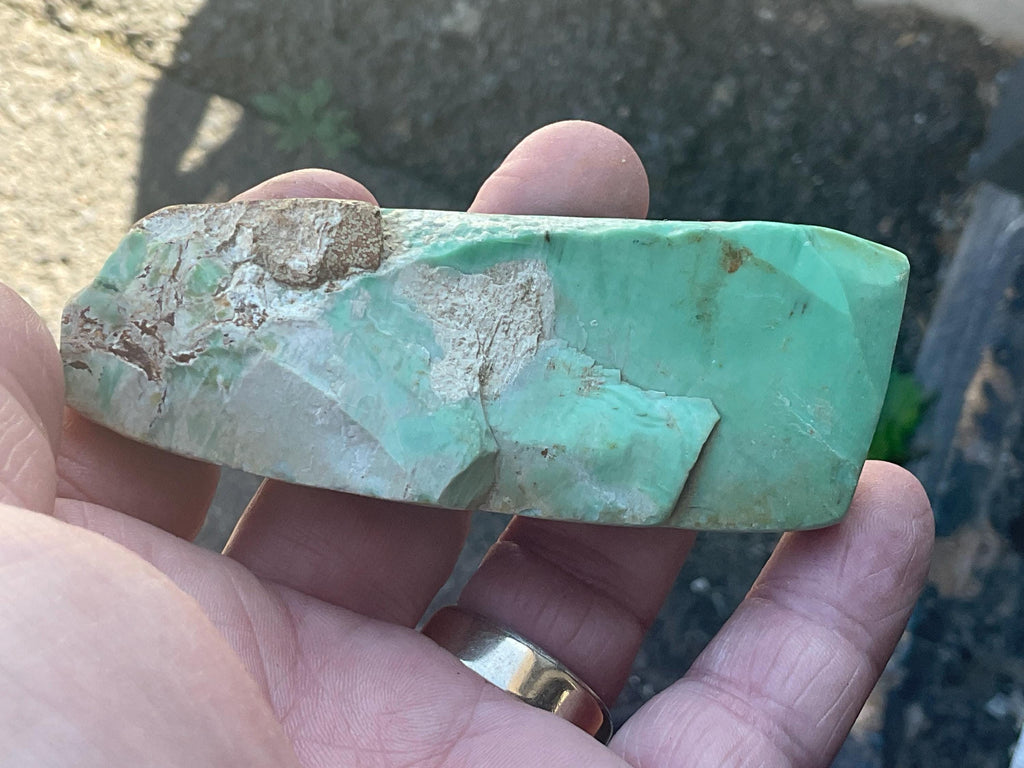 102g Polished Western Australian Variscite Piece 2B