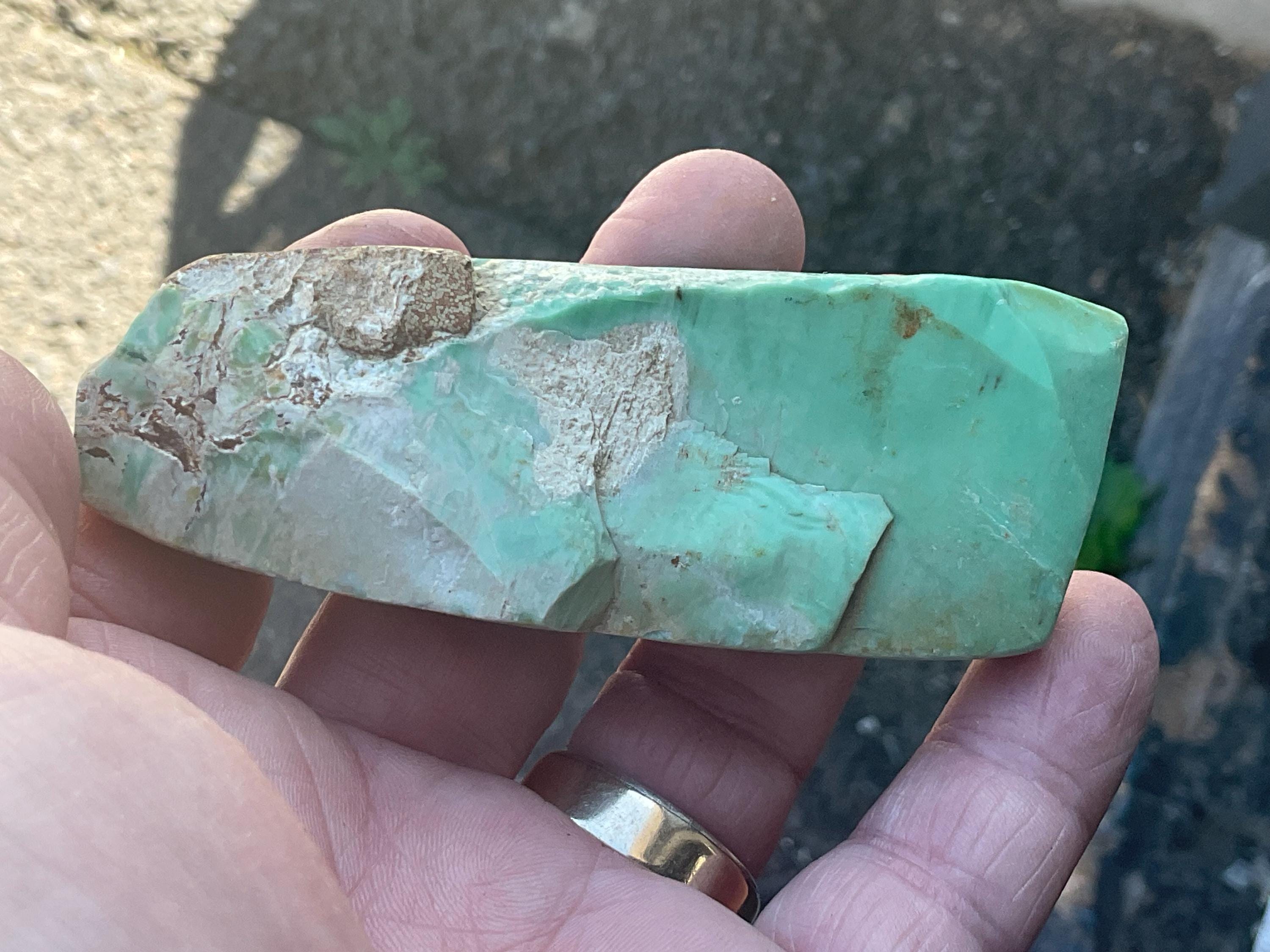 102g Polished Western Australian Variscite Piece 2B