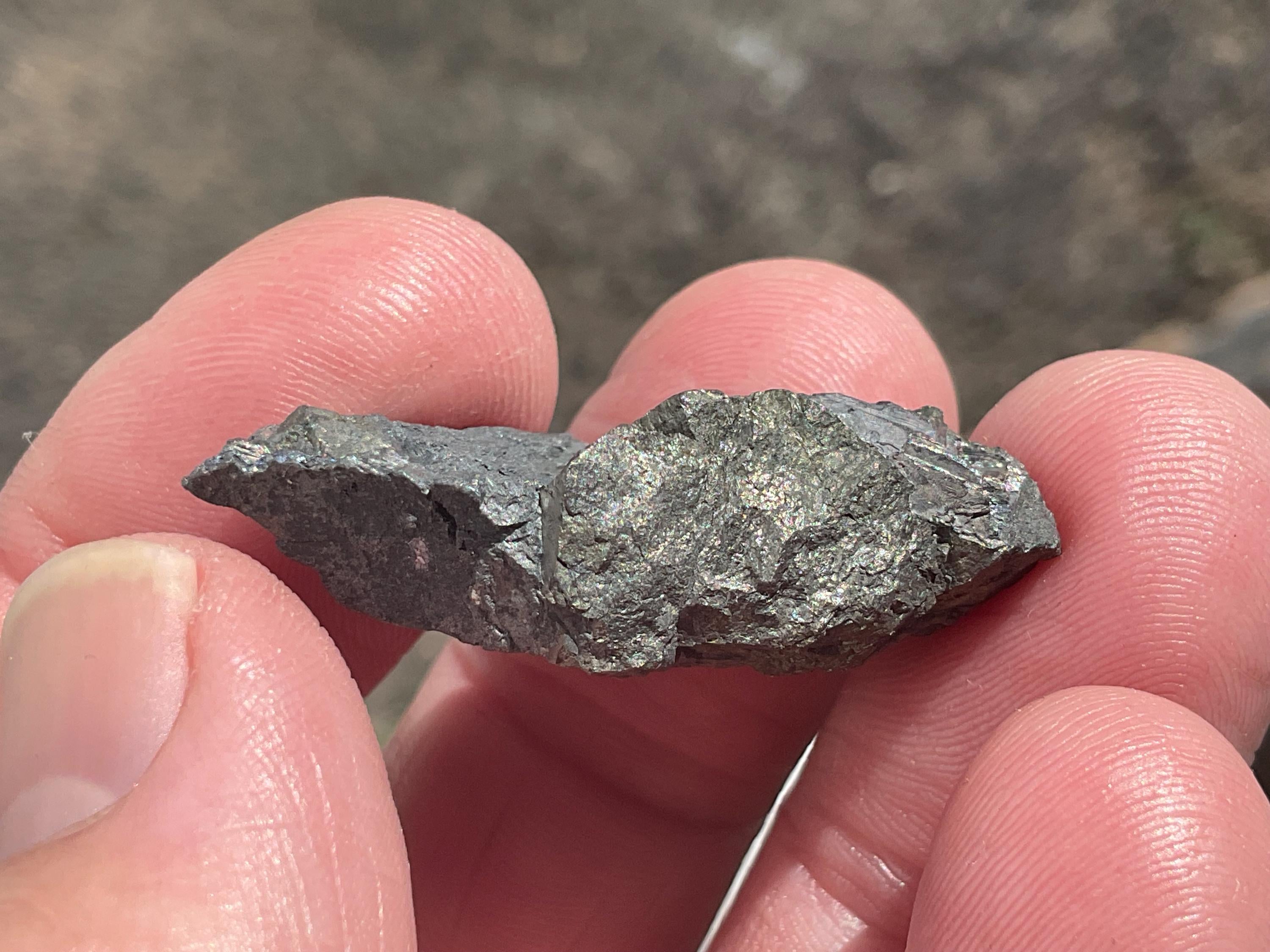 RESERVED FOR MEREDITH **20g Native Bismuth Specimen 1A from Wolfram Camp